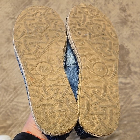 The Sak Ombre Blue Espadrilles with Denim Upper and Jute Sole Size 7 - Picture 3 of 5